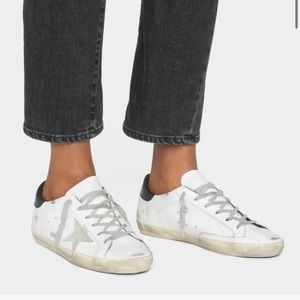 Golden Goose Superstar Mixed Leather Sneakers Sz 39